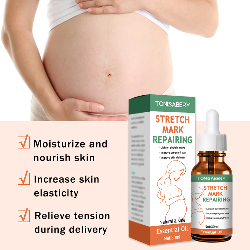 TONISABERY 30ml eterisk olje for pleie av strekkmerker_voghion.com