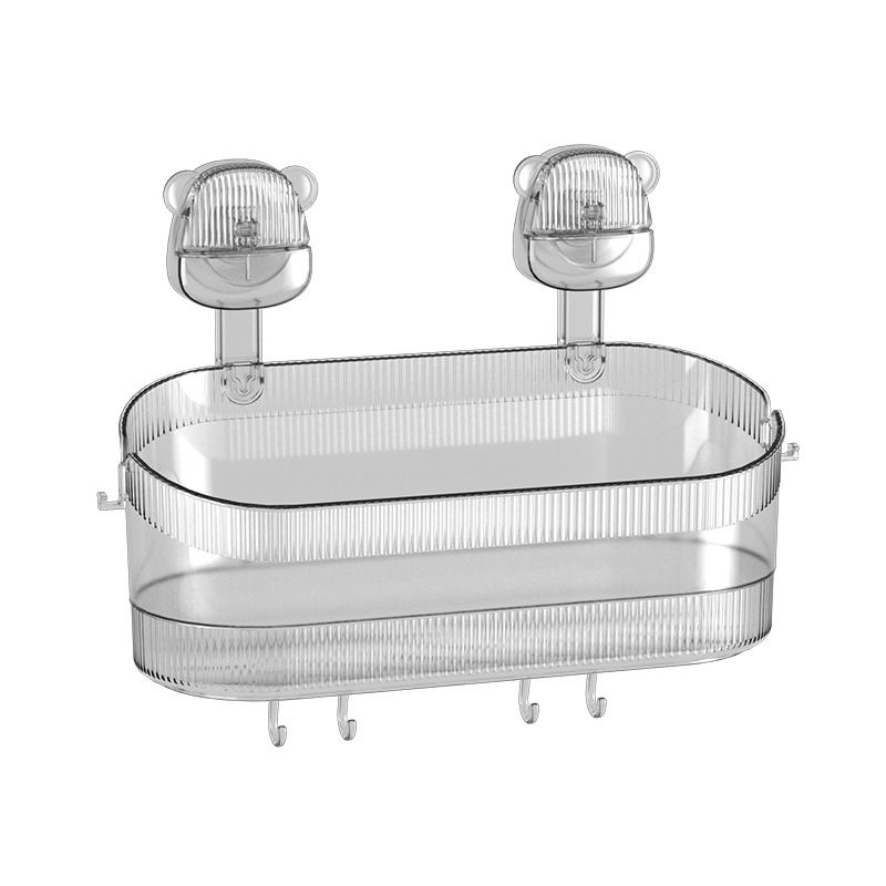 Suction Cup Rack, Bathroom, Toilet, Non-marking, No Punching, Light Luxury Cosmetics, Washstand, Wall-mounted Storage Box._voghion.com