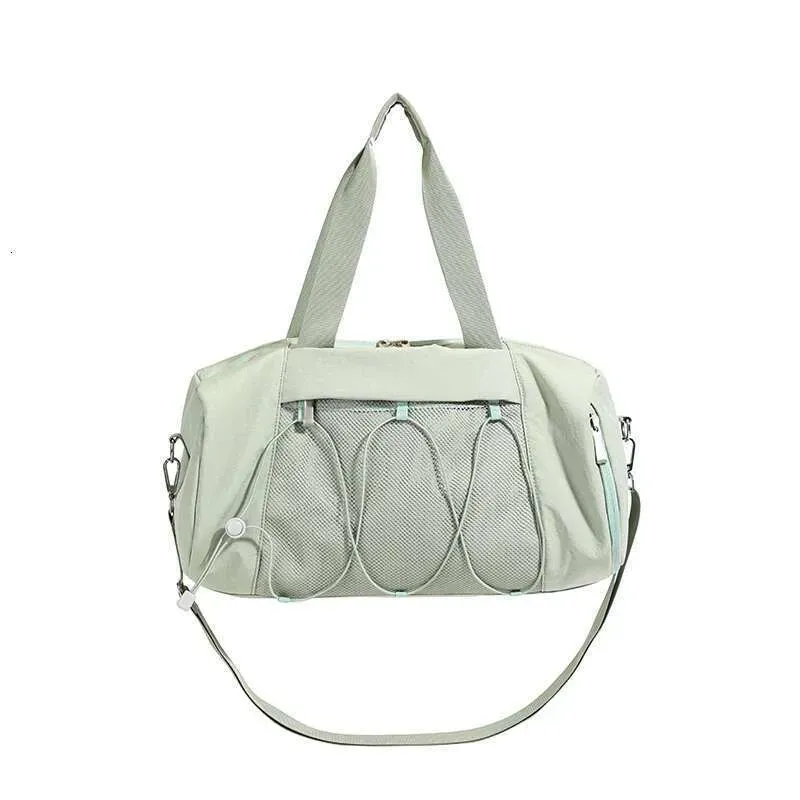 Grande borsone da viaggio: borsa a mano in tessuto Oxford con chiusura a cerniera per le gite del fine settimana_voghion.com