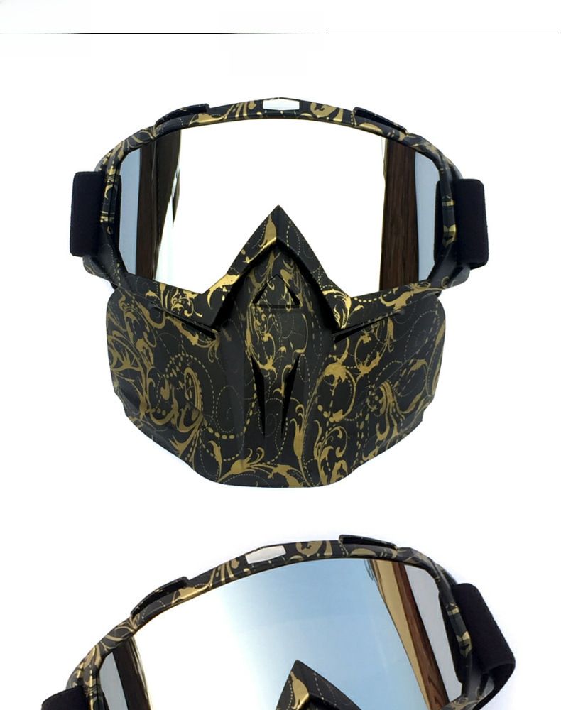 Lunettes de cyclisme, lunettes de moto tout-terrain, lunettes spéciales pour masque facial, lunettes d'extérieur, lunettes de casque, lunettes de protection_voghion.com