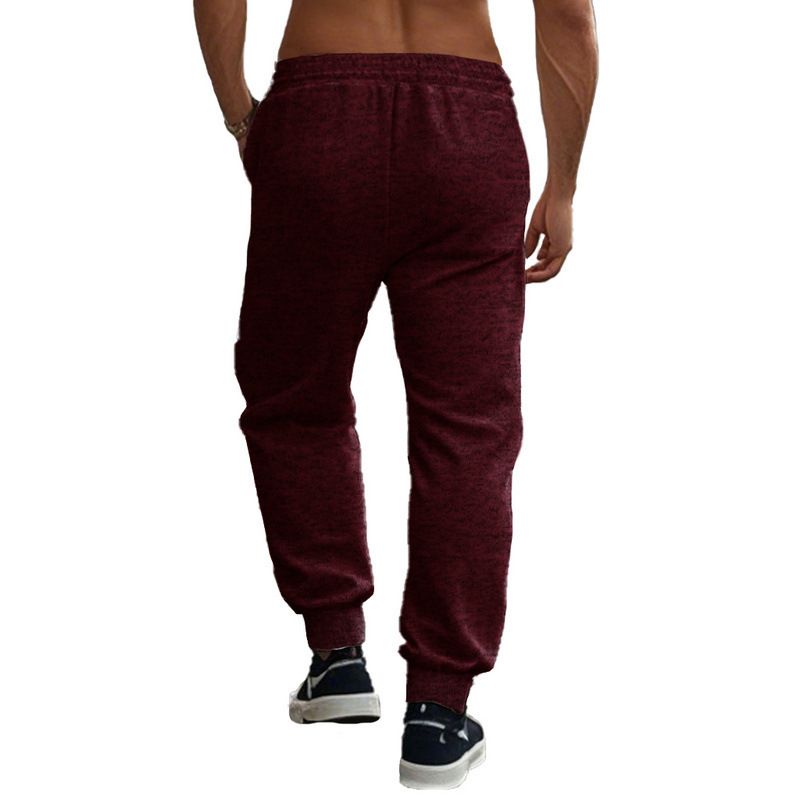 Retro-Jogginghose für Herren – Winterhose aus Jacquard mit elastischen Bündchen und verstellbarem Kordelzug (S-3XL, 4 traditionelle Farben)_voghion.com