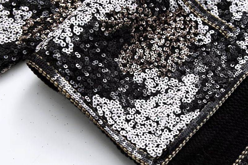 2024 Spring New Round Neck Wind Bead Decorative Open Front Coat_voghion.com