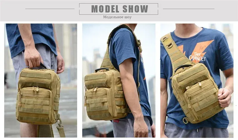ReFire Gear Ein-Schulter-Rucksack Molle Assault Sling Bag Kleiner EDC Tagesrucksack mit einem Gurt Taktische Taschen 250407_voghion.com