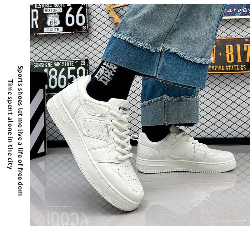 p9Neue trendige, vielseitige weiße Schuhe aus Leder mit Nischendesign für Herren, atmungsaktive Freizeit-Sneakers für Männer_voghion.com