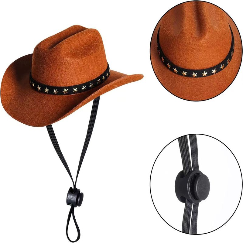 Nieuwe handgemaakte Halloweenpop schattige vilten kat verjaardagsfeestje hoed_voghion.com