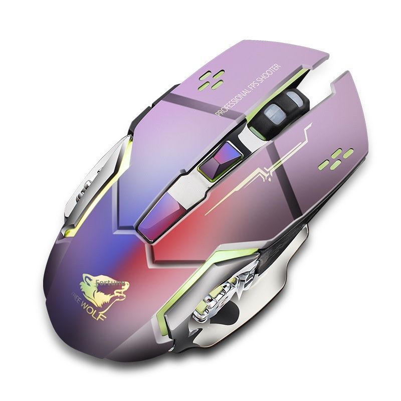 Digitex Digitex Free Wolf X8 Mouse da gioco silenzioso e luminoso con ricarica wireless E-commerce Fonte Produttore All'ingrosso_voghion.com