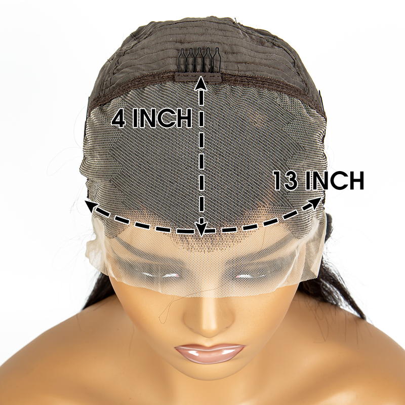 13x4 Lace Front Perücke Mënschlech Hoer Virgepléckt Hoerlinn mat Babyhoer 180 Dicht 10A Riicht Mënschlech Hoer Perücke fir Fraen_voghion.com