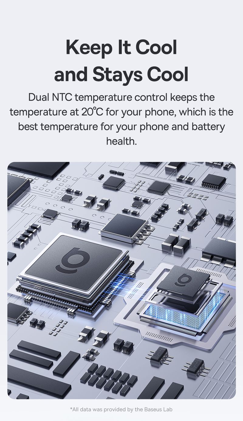 Baseus 2-in-1 Magnetic Cooler With Stand RGB Light Cooling Fan Radiator For IPhone 17 Air 16 Mobile Phone Holder Heat_voghion.com
