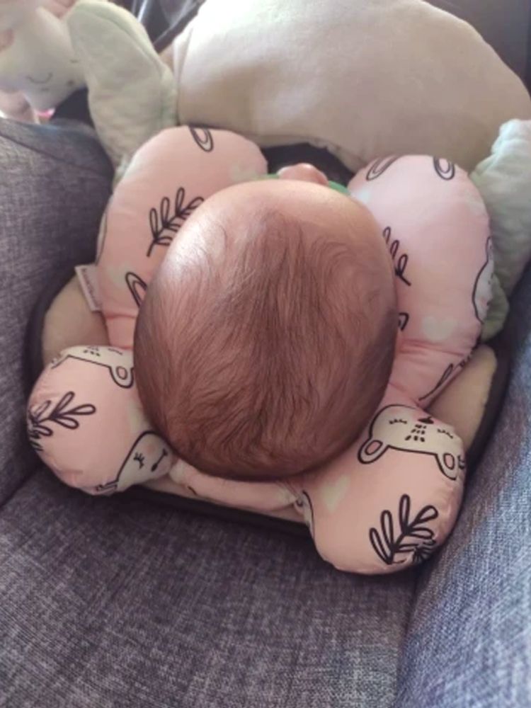 Nuovo cuscino per neonati, protettivo da viaggio, per seggiolino auto, supporto per testa e collo, per neonati, a forma di U, per bambini piccoli, 0-3 anni_voghion.com