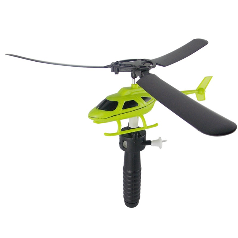 CRAZYLIFE 1 peça brinquedos educativos infantis puxar fios helicópteros RC Fly Freedom cordão mini avião presentes infantis / jogos ao ar livre para meninas meninos_voghion.com