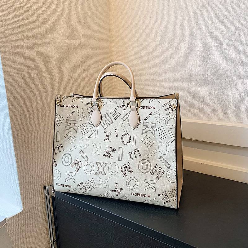Liicht Luxus Senior Sense Dammetasch Nei Moud Atmosphär Grouss Kapazitéit Presbyterian Tote Bag Handtasch Pendler Dammetasch_voghion.com