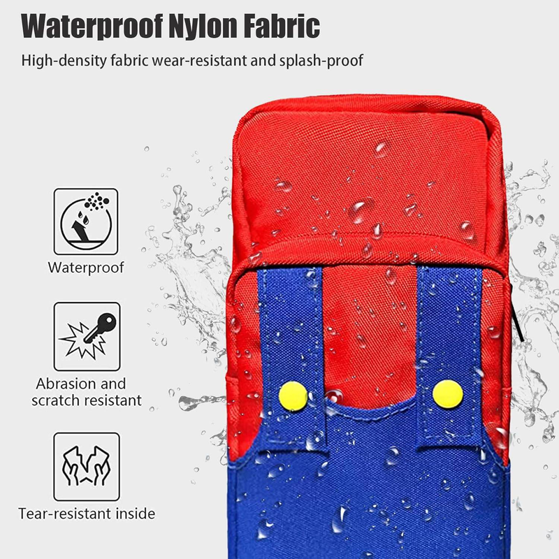 Süße Reisetasche von Byteuni für Ninten-do Switch/Lite/OLED/Steam Deck für NS SD-Konsolendock, Joy-Cons-Zubehöraufbewahrung, Ladedock, Joy-Cons_voghion.com