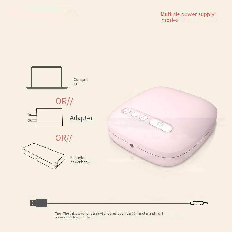 Sacaleches Eléctrico Portátil Automático Ordeñadora Maternidad Extractor de Leche Succión Grande No Manual_voghion.com
