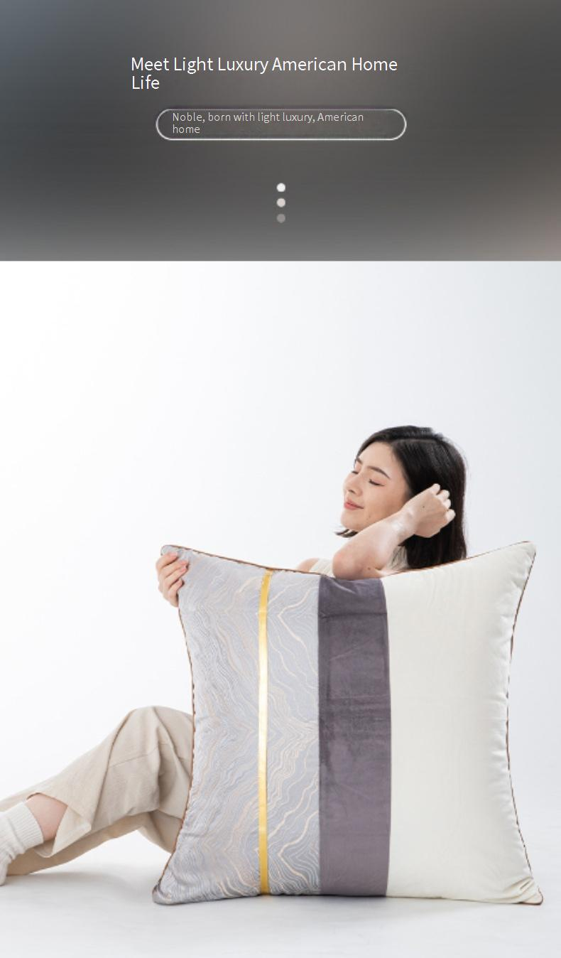 Luxury Throw Pillow Covers - Premium Velvet Cushion Covers For Sofa & Bed Elegant Home Decor (18x18 Inch Zipper Closure Set Of 2 No Insert Included)_voghion.com