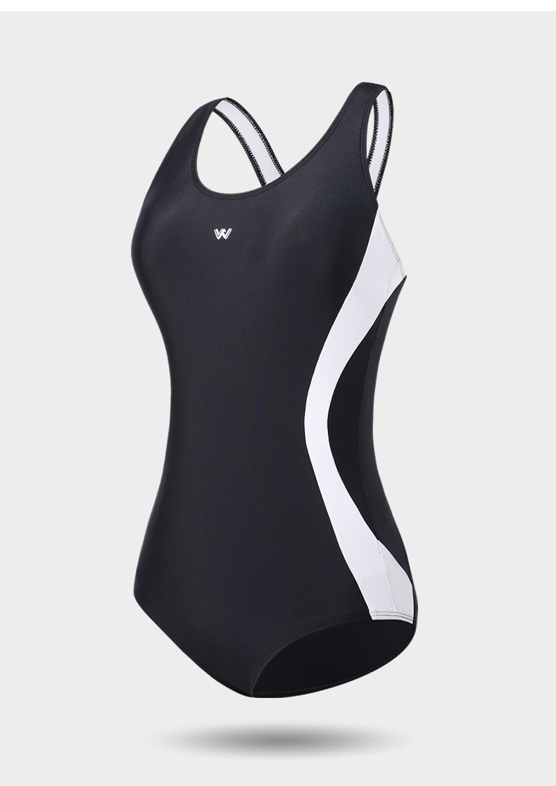【 12000 People's Collection 】 WaterTime Small Waist Swimsuit For Women, 2025 New Triangular One-piece Professional_voghion.com
