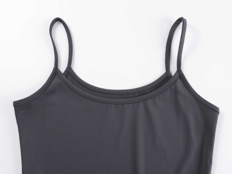 Women's Soft Workout Tops - Sexy Ribbed Crop Tank Tops For Gym, Streetwear, Summer Ultra-Stretch Nylon_voghion.com