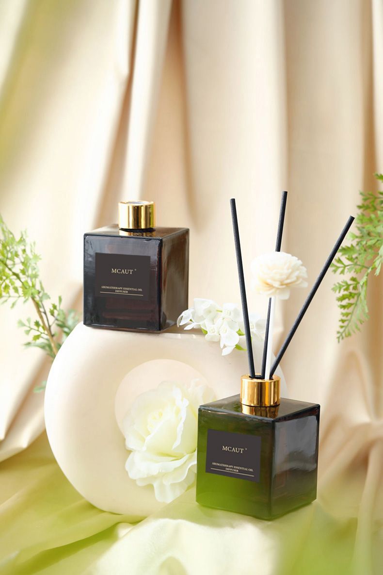 Incense & Incense Burners Premium Essential Oil Reed Diffuser Flameless Aromatherapy For Bedroom Elegant Home Fragrance & Air Freshener Decor Gift_voghion.com