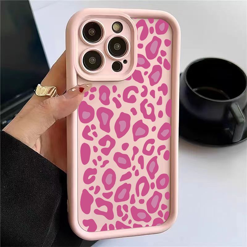 For Redmi 14C Case Black Leopard Print Phone Case For Xiaomi Redmi 13 12 13C 12C Redmi Note 14 13 12 11 Pro Plus 12S 11 10 Cover_voghion.com