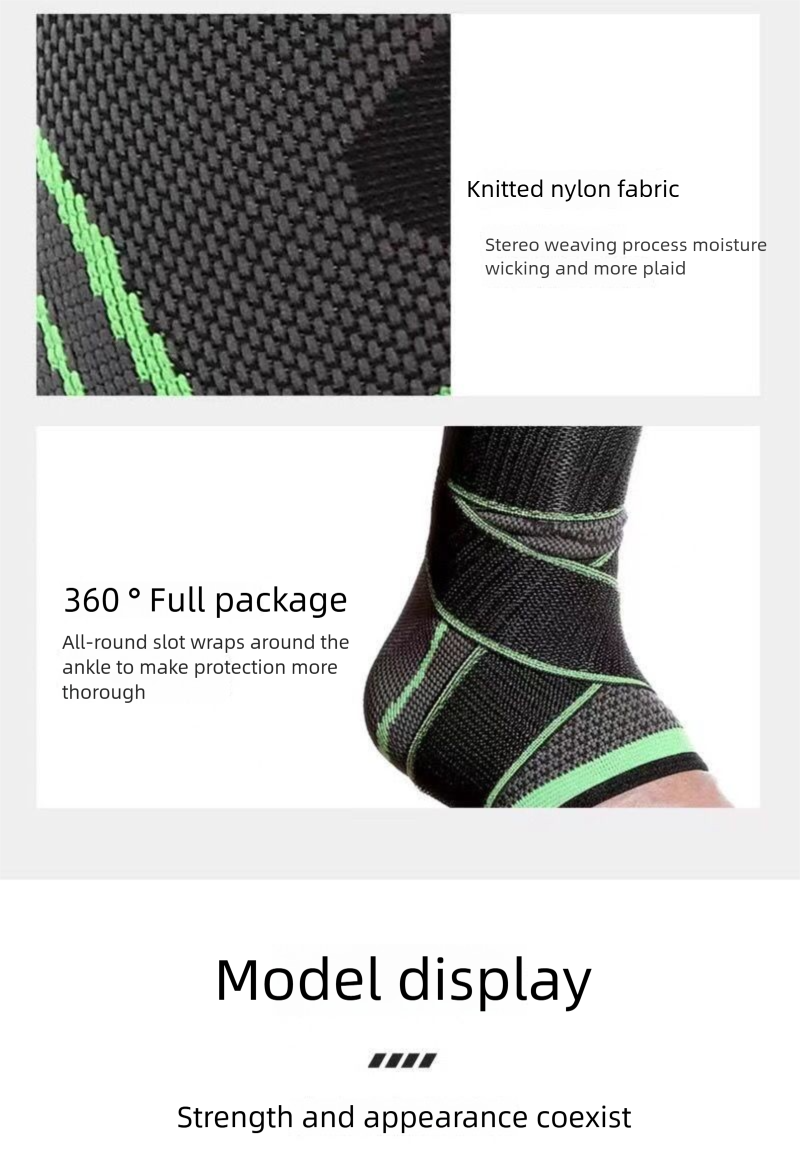 Support Sprain Recovery Fixed Anti-Sprain Ankle Wrist Joint Protector Brace For Men And Women Sports Basketball Running_voghion.com