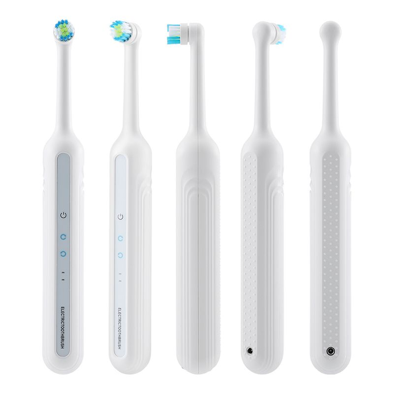 Adult Rotating Electric Toothbrushes Tails Sonic Teeth Whitening Rechargeable 4 Colors Options Timer IPX7 Brush_voghion.com