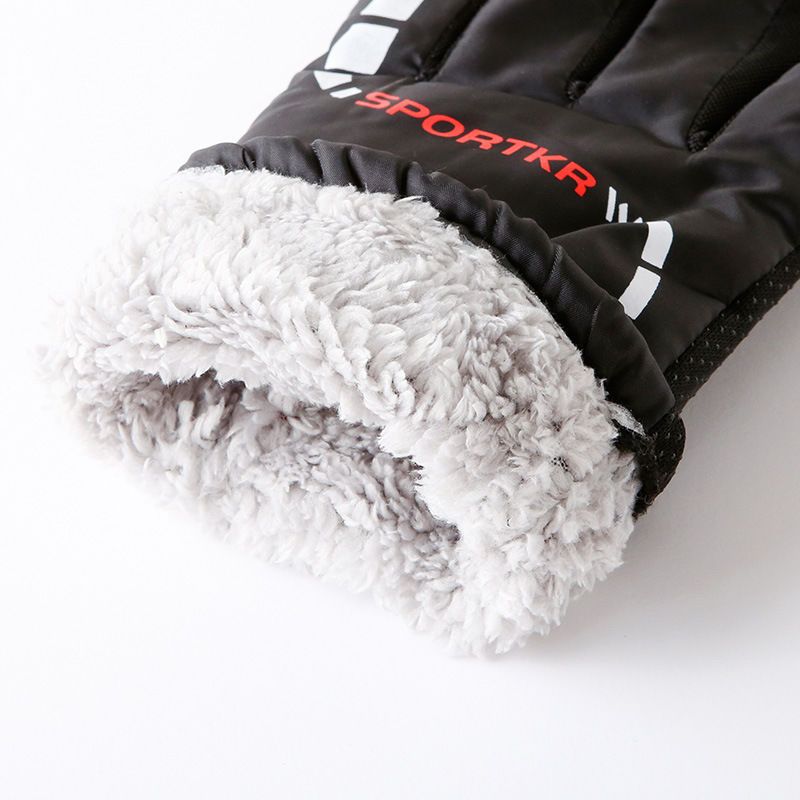 Men's Winter Gloves - Waterproof, Windproof & Thermal Insulated For Skiing, Motorcycle & Outdoor Activities (Triangular Mix, Camo Mix, Blue, Red)_voghion.com
