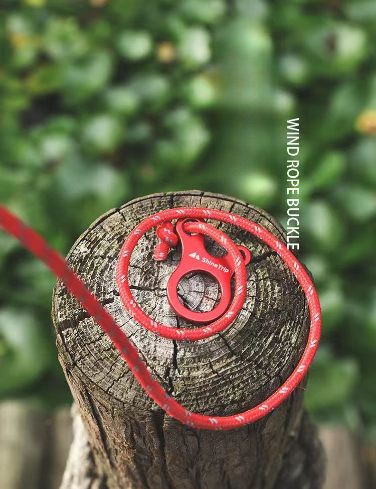 Outdoor Snail Windproof Rope Anti-Slip Tightening Binding Quick Knot Tent Canopy Drawstring Buckle Adjustment Piece_voghion.com