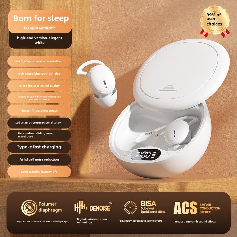 Nieuwe in-ear true wireless bluetooth headset M73 sport ENC ruisonderdrukking explosieve headset slapende kleine headset_voghion.com