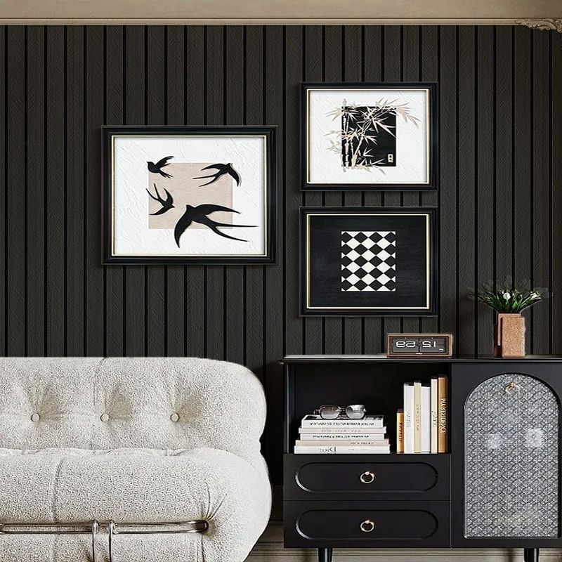Papel de parede autoadesivo de PVC com padrão espinha de peixe em relevo 3D para decoração de casa e materiais de construção_voghion.com
