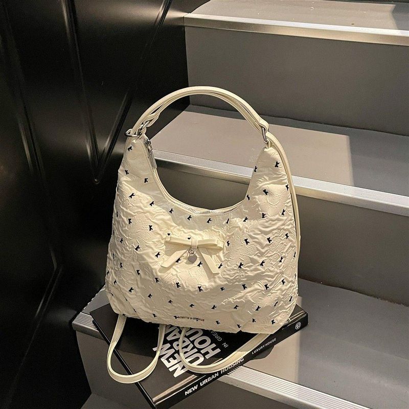 Bolsa tote feminina Amy Rabbit 2025, nova moda, simples, estilosa, texturizada, para viagem, com design de nicho, versátil_voghion.com