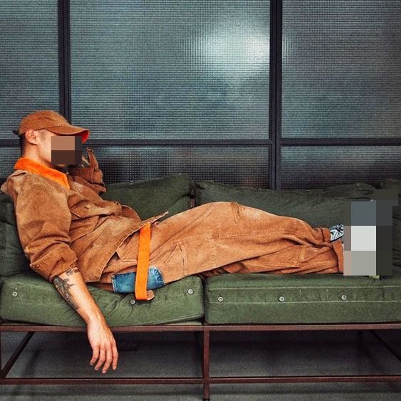 Peto vaquero de moda para hombre, corte recto y holgado, estilo retro, moderno y versátil._voghion.com