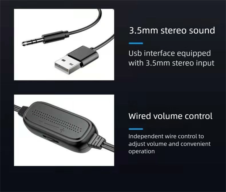 Computer Wired Desktop Mini Subwoofer Laptop Speaker Heavy Bass_voghion.com