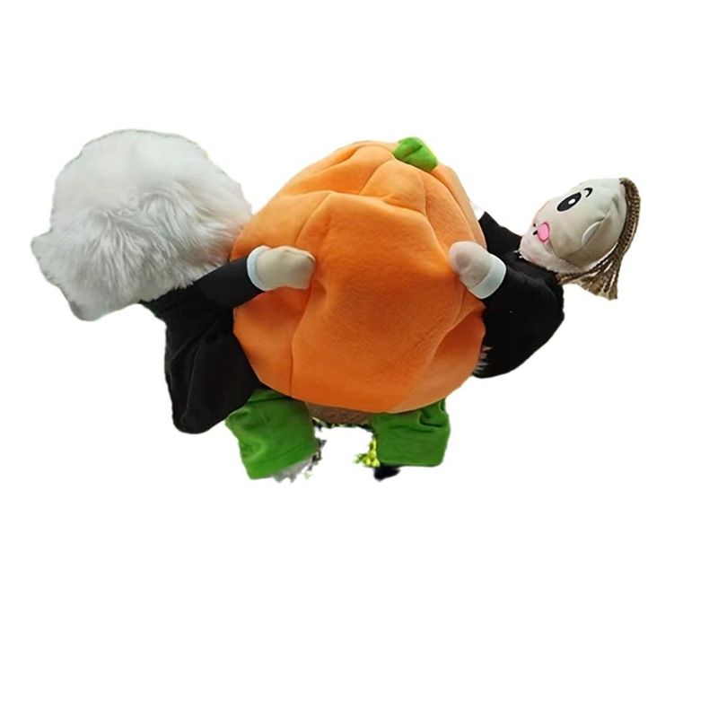 Halloween Funny Teddy Poodle Costume Christmas Clothes Multi-use Pet Dog Carrying Watermelon_voghion.com