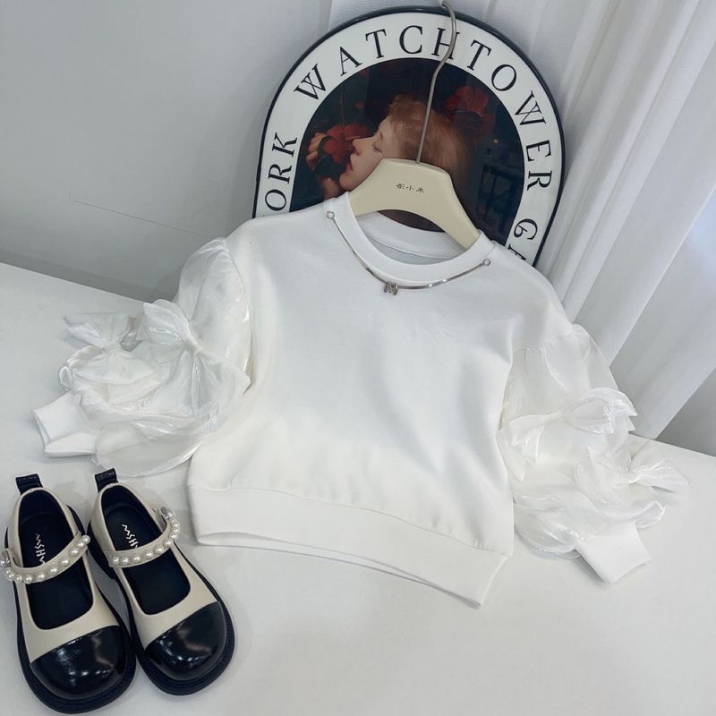 Mädchen Denim Anzug Herbst Neue Kinder T-Shirt Weste Weite Beinhose Dreiteiliger Anzug Weibliches Baby Koreanische Herbstkleidung_voghion.com