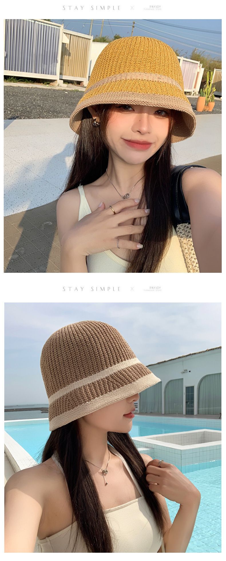 Fisherman's Spring/Summer Women's New Korean Edition Hollow Bowl Versatile Net Red Sun Protection Hat, Showy Face, Small_voghion.com