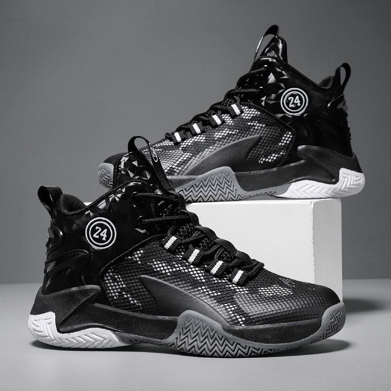 Scarpe da basket Jinjiang da allenamento per bambini, in mesh traspirante, primavera e autunno 2025_voghion.com