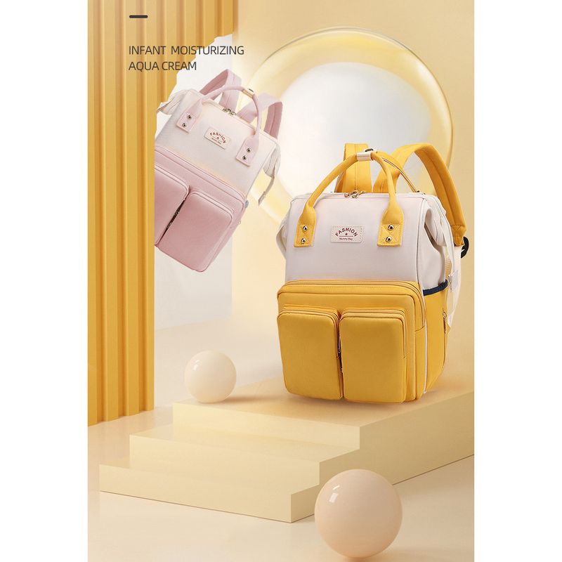 Multifunktionale, tragbare Mama-Tasche für Mütter, vielseitig einsetzbar, große Kapazität, wasserdicht, Mama-Tasche zum Tragen des Babys auf Reisen_voghion.com