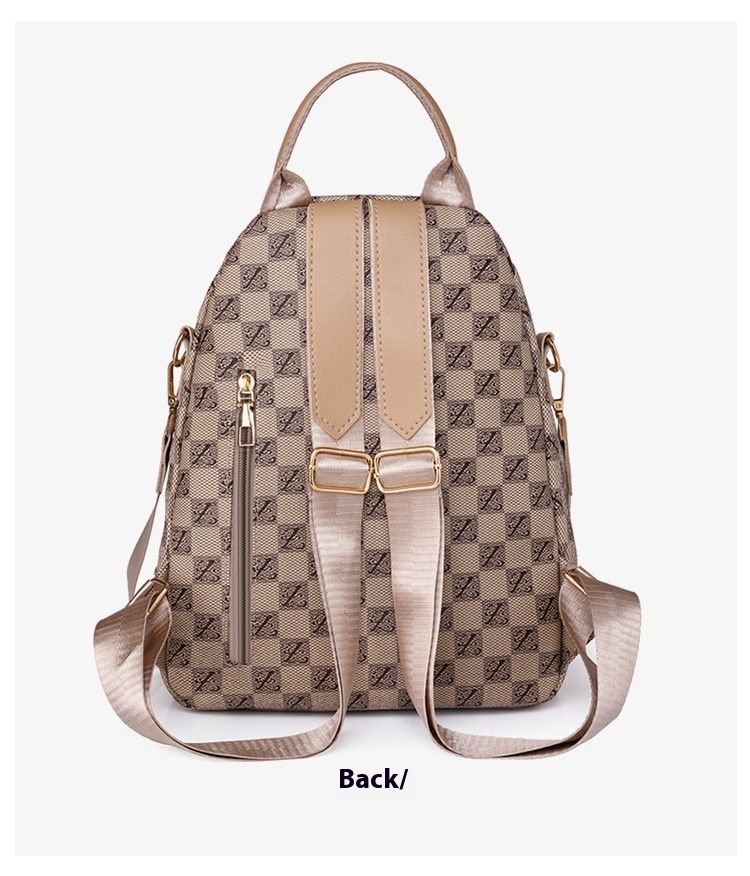 British Style Backpack New Fashion European And American Style Retro And Trendy Bra Bag Dual-use Women's Backpack_voghion.com