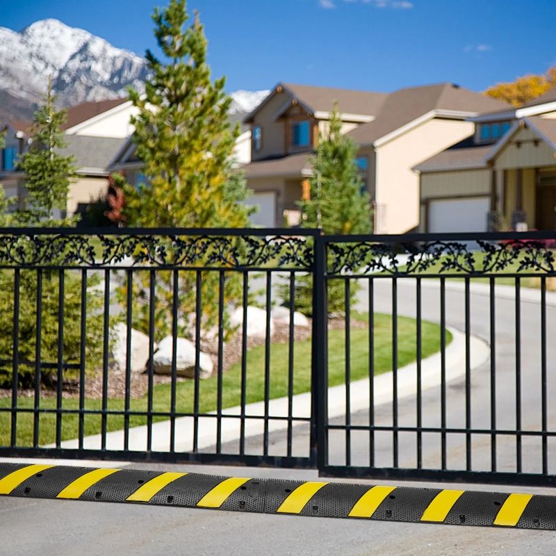 72'' Lbs Velocità Velocità 2 Bump Gomma Canale di carico Servizio Gobba Pesante 22000_voghion.com