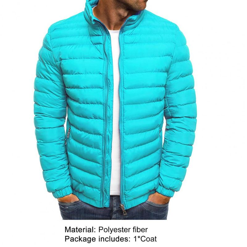 Veste d'extérieur à col montant pour hommes, manteau Parka chaud, mode de rue, marque décontractée, hiver_voghion.com