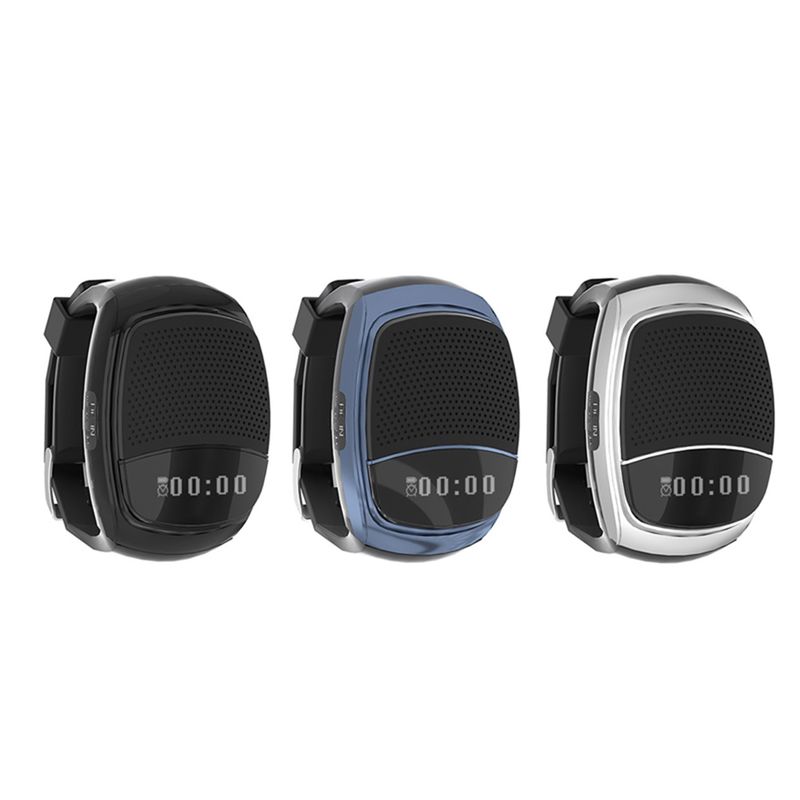 B90 Running Wrist Hand Buetooth Watch Portable Loudly Speaker Sports Music FM Radio Support 8GB 16GB TF Memory Card_voghion.com