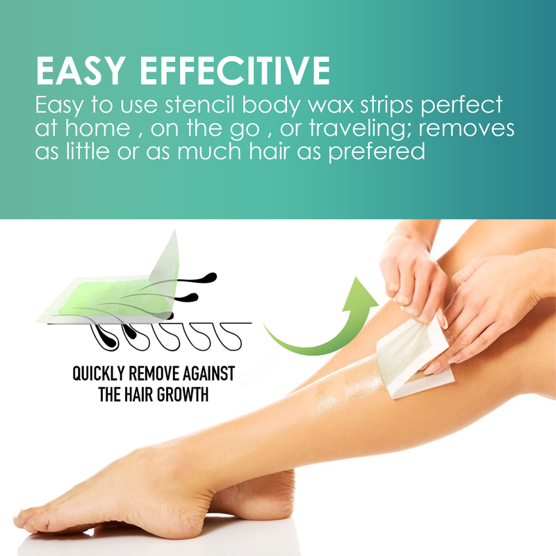 Jaysuing Hair Remova Wax Strip Set eg armpit hand hair, body temperature and are not irritating, cean hair_voghion.com