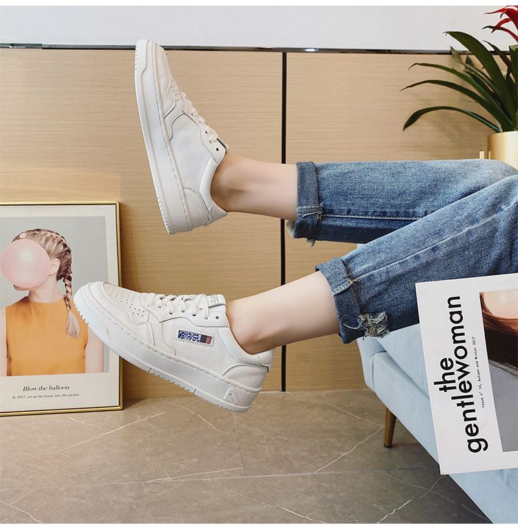 Instagram Genuine New Casual Women's Thick Sole Heightened Sneaker Board Shoes_voghion.com