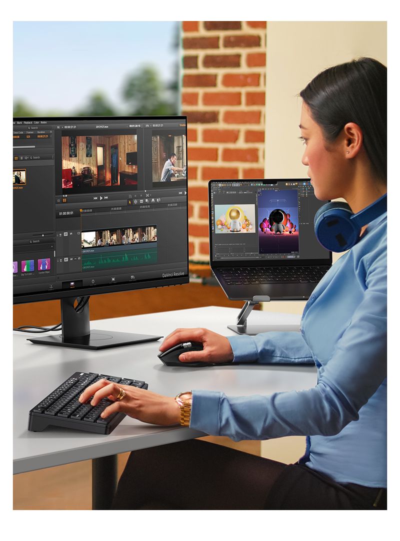 Mouse wireless UGREEN con scorrimento iperveloce, Bluetooth 5.4, 2.4G, ergonomico, 5000 DPI, per libri, tablet, laptop, computer, PC._voghion.com