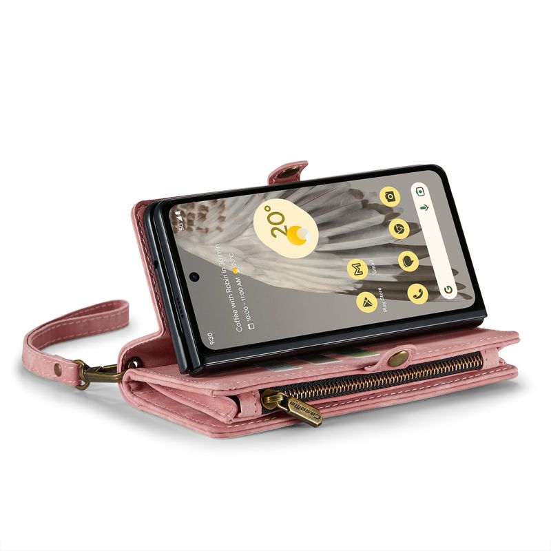 Gilt für Google Pixel Fold Card Ledertasche Neue Pixel Fold Telefontasche Brieftasche Schutzhülle_voghion.com
