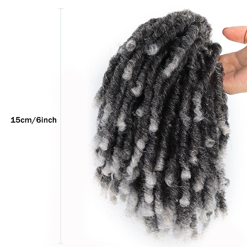 Dreadlocks africani con coulisse elastica in fibra chimica 15in100g parrucca dreadlocks con coulisse parrucca coda di cavallo_voghion.com