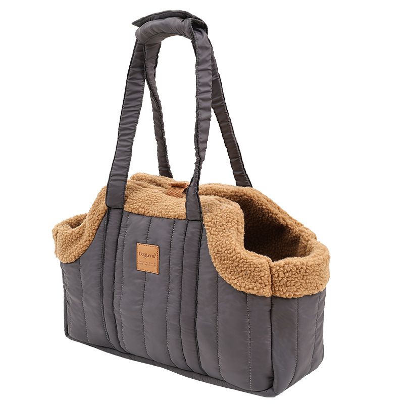 Cat Carrier Handheld Winter Thickened Portable Large Capacity Car Sterilization Crossbody Dog Outdoor Pet Bag_voghion.com