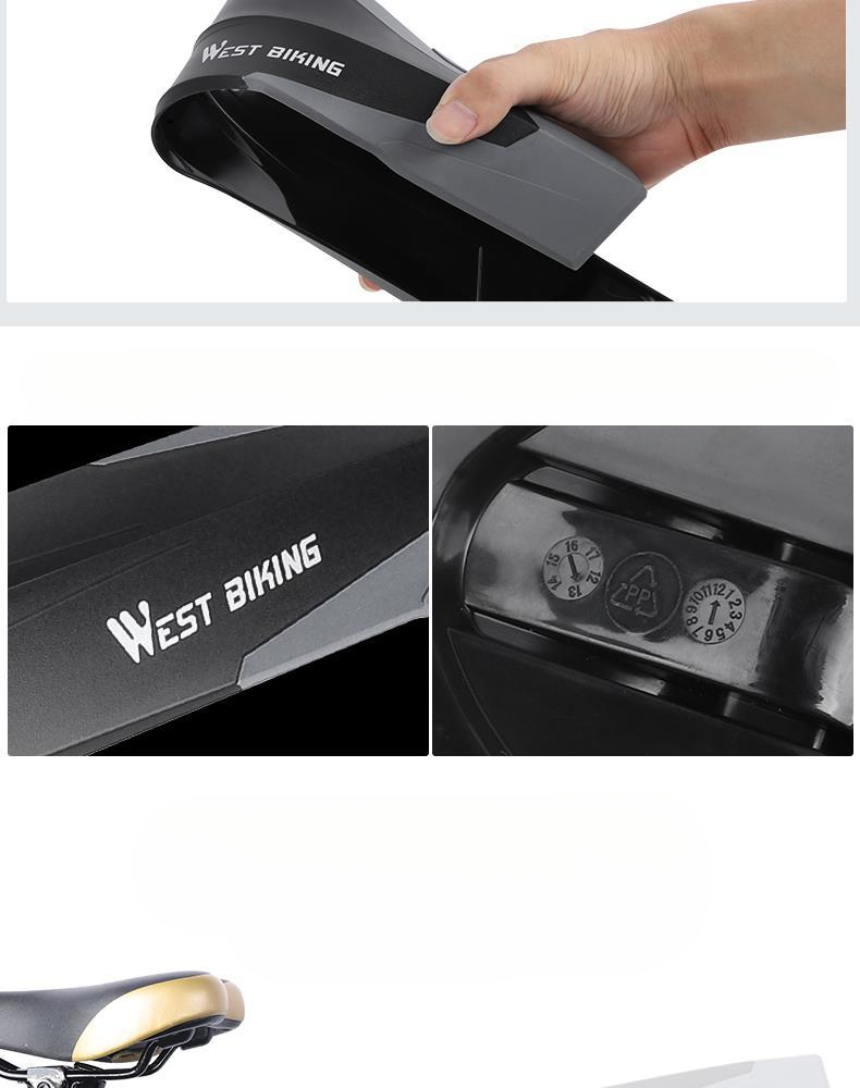 Universal Mountain Bike Mudguard Rear Fender Extended Rainproof Bicycle Accessories_voghion.com