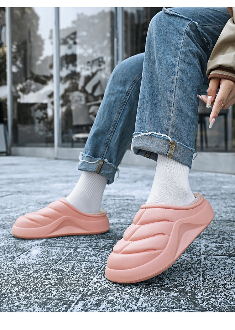 Pantofole morbide da donna Pantofole da casa per interni ed esterni Pantofole da casa comfort antiscivolo_voghion.com