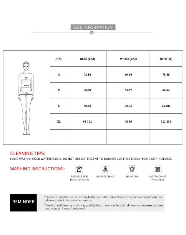 Women's Swimwear Slim Ready Stock Sexy One Size Push Up Marble Pattern Four-piece Bikini Swimsuit_voghion.com