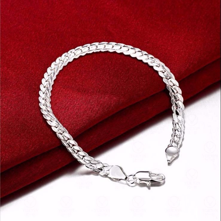 S Pure Personalisierte Männer und Paare, Dickes, kräftiges Drachenkopf-Silberarmband für Frauen, Geschenk für Sie_voghion.com